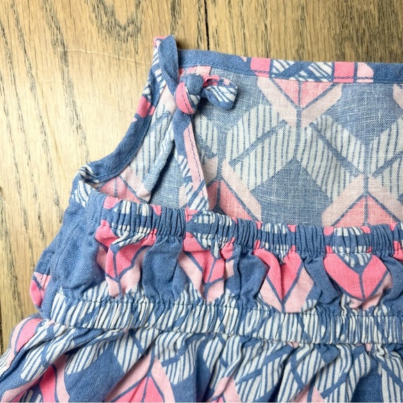 Carter's Sleeveless Blue & White Arrow Top Size 24 Months - Picture 5 of 8